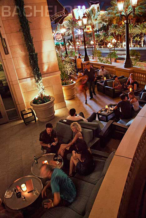 Lavo Nightclub patio VIP tables bottle service